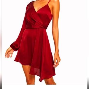 Women's Shein size Medium One shoulder Asymmetrical dress